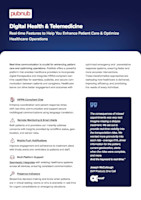 PubNub for Healthcare & Telehealth Provides SB Image jpeg of cover of solution brief