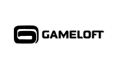 Gameloft logo dark