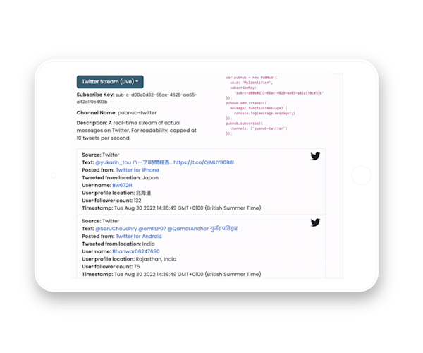Dashboard Developer Path Tablet