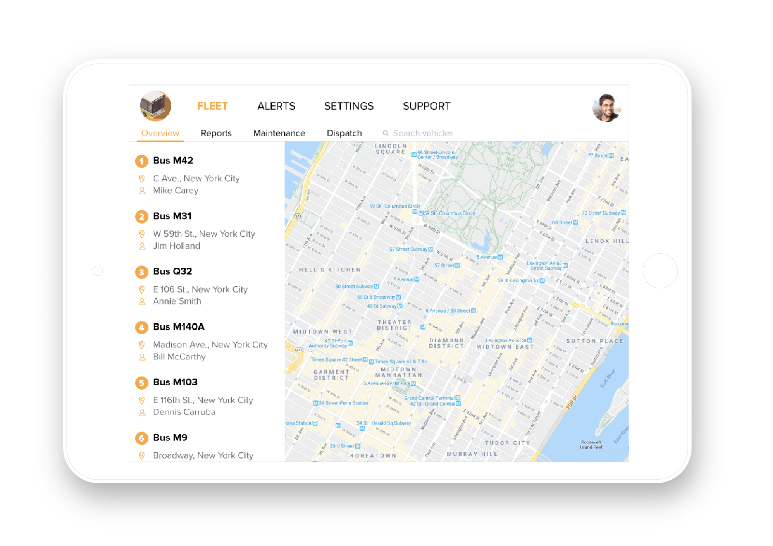 Geolocation Developer Path Tablet App image is showing the geolocation developer path