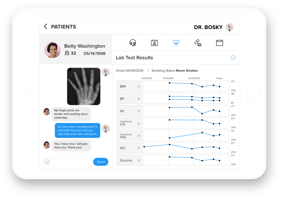 Healthcare Developer Path App image is showing the healthcare developer path
