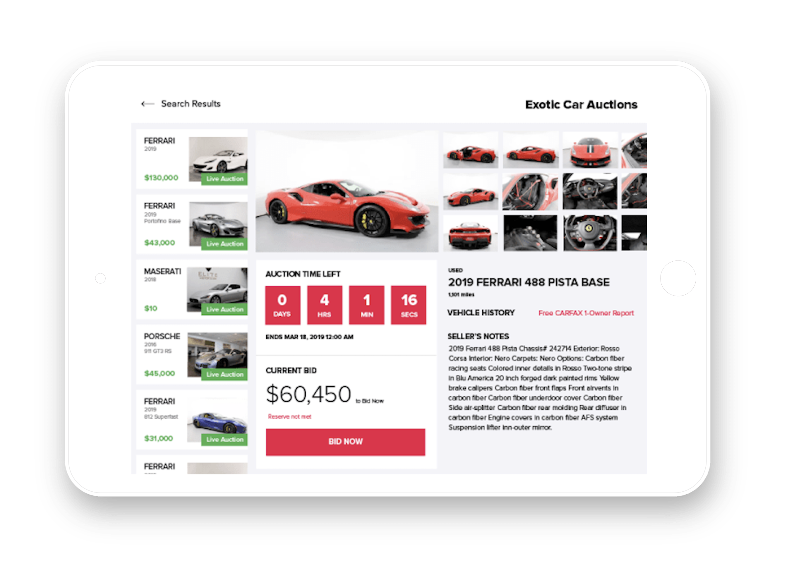 Market Place Developer Path Tablet A tablet screen is showing marketplaces developer path