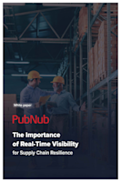 The Importance of Real-Time Visibility for Supply Chain Resilience-cover an image showing 2 men in hard hats talking in a warehouse