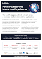 PubNub for Real Time Interactive Experiences Image