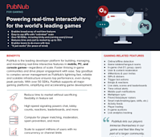 PubNub/AWS joint 2-pager image